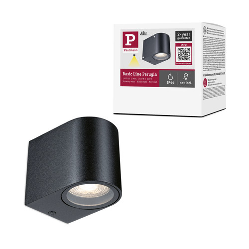 Wandleuchte perugia ip44 gu10 - wandleuchte,