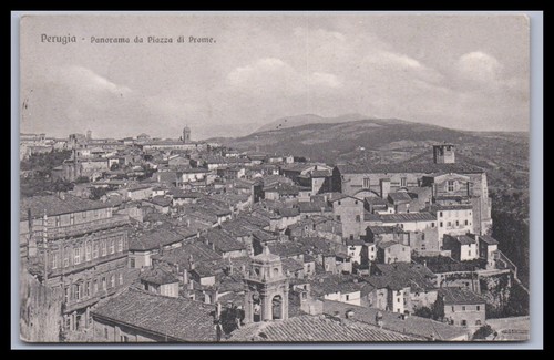 Ansichtskarte perugia - ansichtskarte, /