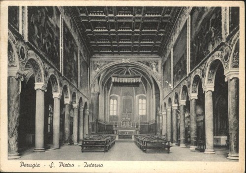 Perugia san pietro interno - san,