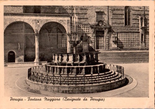 Perugia fontana maggiore - fontana,