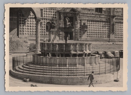 Perugia italien brunnen - perugia,