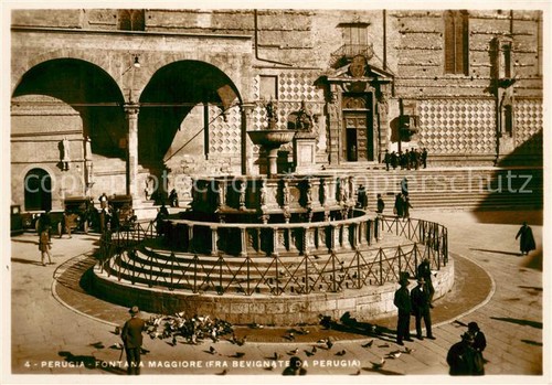 Perugia fontana maggiore - fontana,