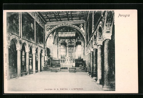 Perugia chiesa pietro - chiesa,
