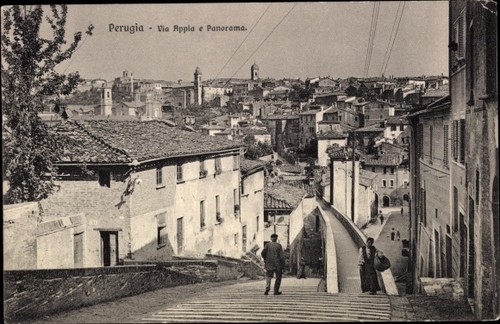 Perugia umbria via appia - ak,