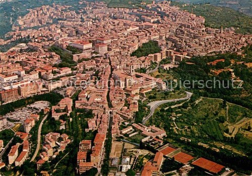 Perugia fliegeraufnahme - perugia,