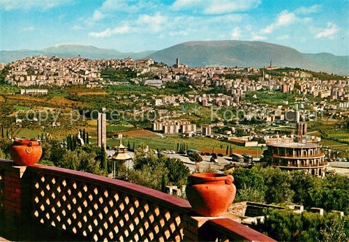 Perugia panorama altstadt - perugia,