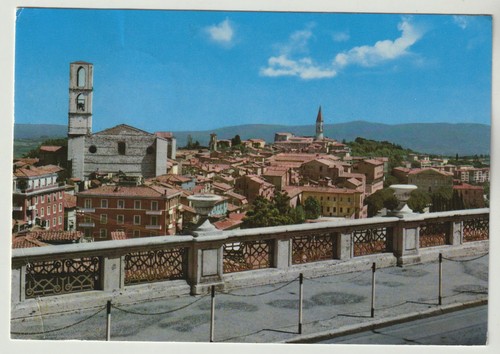 Italien perugia panorama - ak,