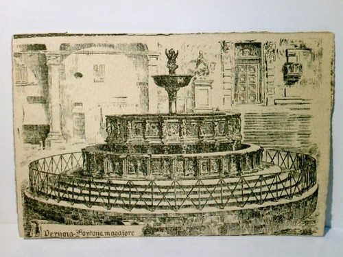 Perugia fontana maggiore - fontana,