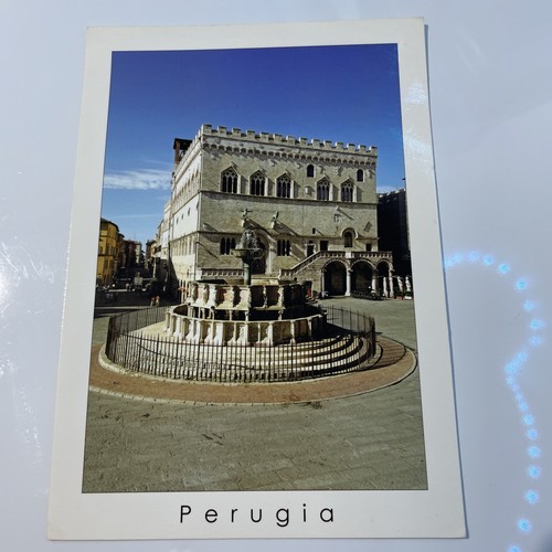 Perugia italien postkarte - perugia,