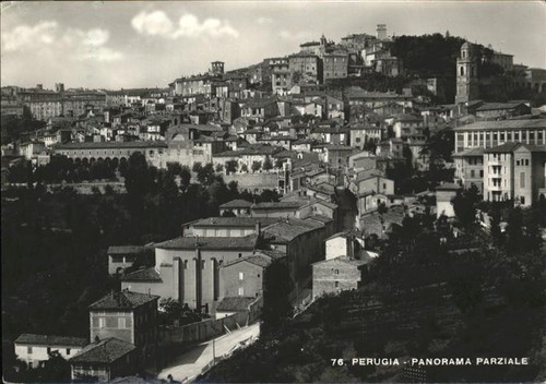 Perugia panorama parziale - panorama,