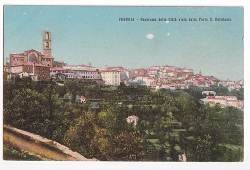 Perugia italien 1910 - perugia,