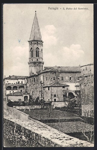 Ansichtskarte perugia s - ansichtskarte, perugia,