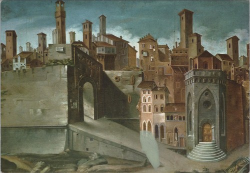 Perugia italien kunstpostkarte - perugia,