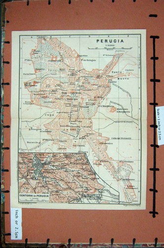 Original alter antiker druck - original,