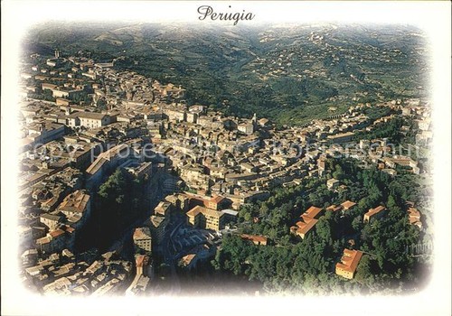 Perugia fliegeraufnahme - perugia,