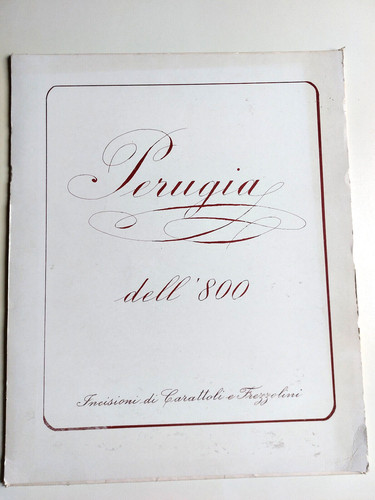 Italien perugia dell 800 - italien,