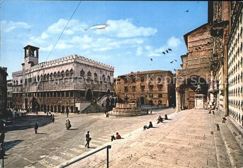 Perugia palazzo comunale - palazzo,