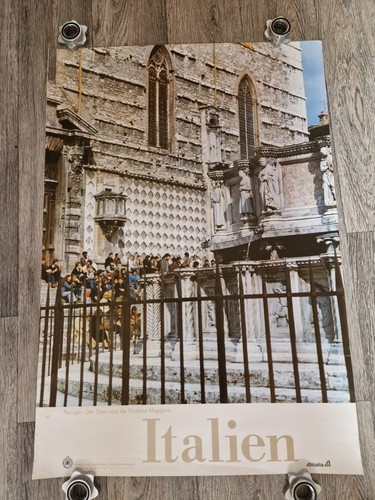 Italien plakat perugia 5x60 - plakat,