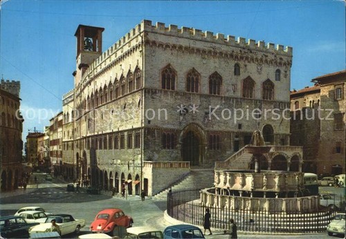 Perugia rathaus und - rathaus,