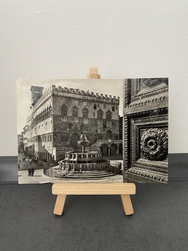 Vintage postkarte perugia - postkarte, das