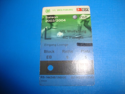 Ticket vfl wolfsburg ac - ticket,