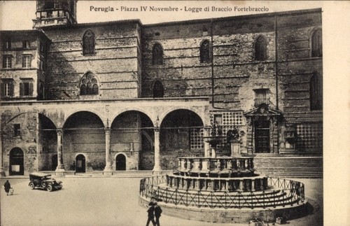 Perugia umbria piazza iv - ,